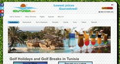 Desktop Screenshot of golftunisia.com